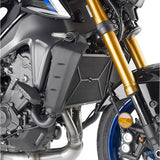Steel Black Radiator Guard Steel - Givi Compatible With Yamaha Tracer 9 - Gt - Gt+ (2021-2024)