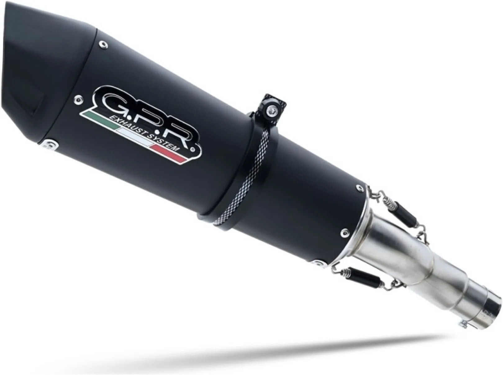 Système D'Échappement Complet Non Catalysé Et Sans Homologation Acoustique Grand Prix Titanium Noir - Gpr Compatible Avec Aprilia Rs 457 (2024-2025)