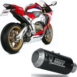 Système D'Échappement Non Catalysé Et Sans Homologation Acoustique Mk3 Carbon - Mivv Compatible Avec Honda Cbr 1000 Rr (2017-2019)
