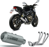 Système D'Échappement Complet Non Catalysé Et Sans Homologation Acoustique Mk3 Acier - Mivv Compatible Avec Honda Cbr 650 R (2019-2023)
