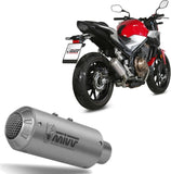 Système D'Échappement Non Catalysé Et Sans Homologation Acoustique Mk3 Acier - Mivv Compatible Avec Honda Cb 500 F (2019-2024)