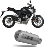 Système D'Échappement Complet Non Catalysé Et Sans Homologation Acoustique Mk3 Acier - Mivv Compatible Avec Honda Cb 125 R (2018-2020)