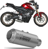 Système D'Échappement Complet Non Catalysé Et Sans Homologation Acoustique Mk3 Acier - Mivv Compatible Avec Honda Cb 125 R (2021-2024)