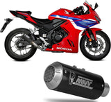 Système D'Échappement Non Catalysé Et Sans Homologation Acoustique Mk3 - Mivv Compatible Avec Honda Cbr 500 R (2024)