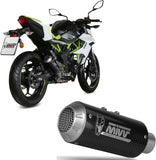 Système D'Échappement Non Catalysé Et Sans Homologation Acoustique Mk3 Carbon - Mivv Compatible Avec Kawasaki Ninja 125 (2019-2024)
