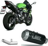 Système D'Échappement Non Catalysé Et Sans Homologation Acoustique Mk3 Carbon - Mivv Compatible Avec Kawasaki Zx 6R 636 (2019-2020)