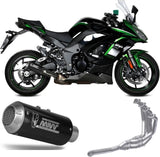 Système D'Échappement Complet Non Catalysé Et Sans Homologation Acoustique Mk3 Carbon - Mivv Compatible Avec Kawasaki Ninja 1000 Sx (2020-2024)