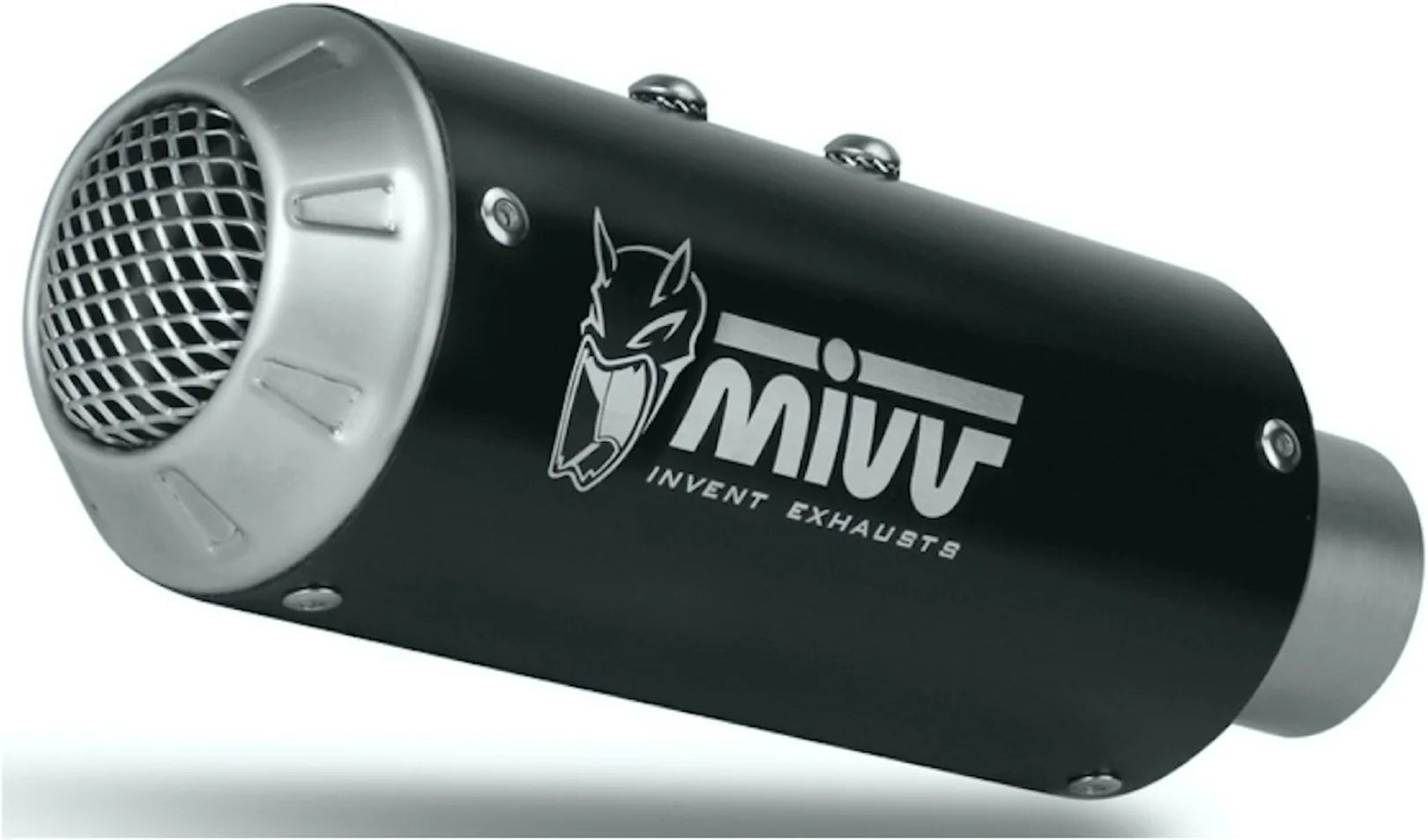 Système D'Échappement Non Catalysé Et Sans Homologation Acoustique Mk3 Acier Noir - Mivv Compatible Avec Ktm 790 Duke (2018-2020)