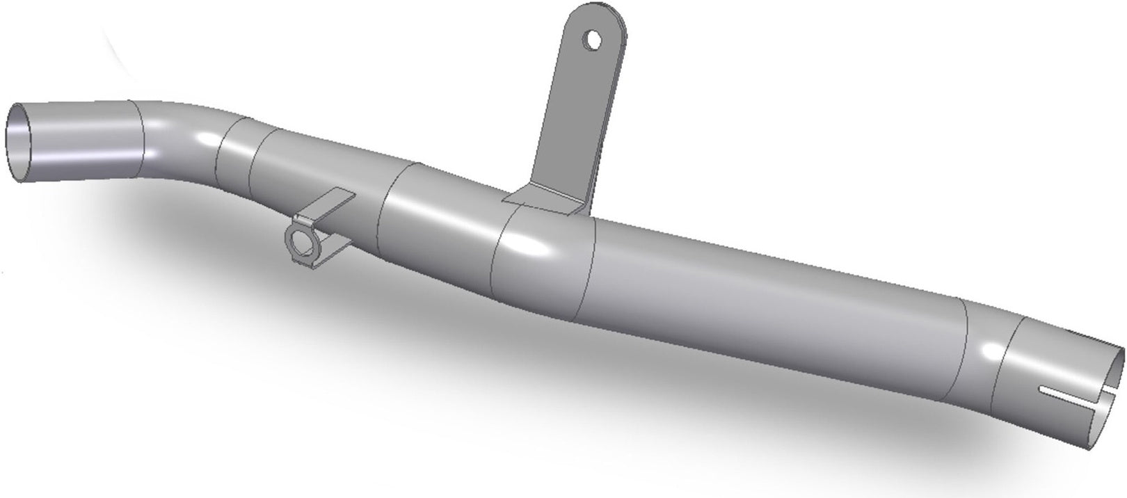 Non-Catalytic Connector Pipe - Mivv Compatible With Moto Morini X-Cape 649 (2021-2024)