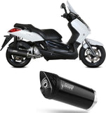 Système D'Échappement Non Catalysé Et Sans Homologation Acoustique Mover Acier Noir - Mivv Compatible Avec Yamaha X-Max 250 (2006-2016)