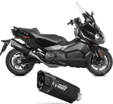 Exhaust Tip Without Sound Certification Sr-1 Steel Black - Mivv Compatible With Sym Maxsym Tl 508 (2021-2024)