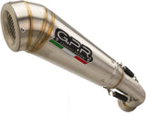 Complete Exhaust System Without Catalytic Converter And Without Sound Certification Deeptone Stainless Steel - Gpr Compatible With Yamaha Mt-09 (2025-2026)