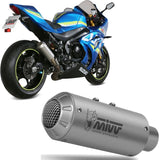 Système D'Échappement Non Catalysé Et Sans Homologation Acoustique Mk3 Acier - Mivv Compatible Avec Suzuki Gsx-R 1000 (2017-2020)