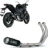 Système D'Échappement Complet Non Catalysé Et Sans Homologation Acoustique Mk3 Carbon - Mivv Compatible Avec Yamaha Yzf-R25 (2015-2024)