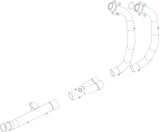 Collecteurs D'Échappement Non Catalysés Acier - Mivv Compatible Avec Yamaha Ténéré 700 (2019-2024)