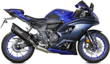 Uncatalysed Exhaust System Without Sound Certification Sr-1 Titanium Black - Mivv Compatible With Yamaha Yzf R7 (2022-2024)