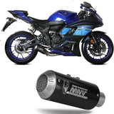 Système D'Échappement Complet Non Catalysé Et Sans Homologation Acoustique Mk3 Carbon - Mivv Compatible Avec Yamaha Yzf R7 (2022-2024)