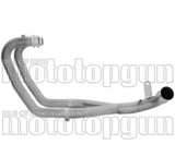 Collecteurs D'Échappement Non Catalysés Acier - Arrow Special Parts Compatible Avec Moto Guzzi V85 Tt (2025-2026)