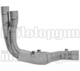 Tuyau De Raccordement Non Catalysé Titanium - Arrow Special Parts Compatible Avec Aprilia Tuono V4 1100 (2025-2026)