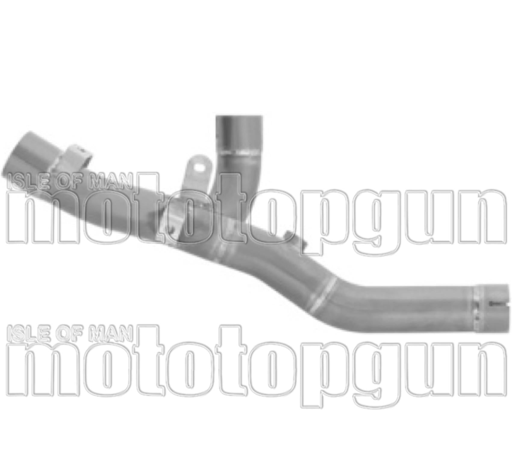 Non-Catalytic Connector Pipe Stainless Steel - Arrow Special Parts Compatible With Ducati Multistrada V2 - S (2025)
