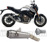 Échappement Sans Homologation Sonore Pro-Race Titanium Titanium - Arrow Special Parts Compatible Avec Honda Cbr 650 R (2019-2023)