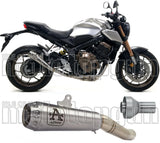 Échappement Sans Homologation Sonore Pro-Race Nichrom Acier - Arrow Special Parts Compatible Avec Honda Cb 650 R (2019-2023)