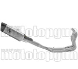 Système D'Échappement Complet Non Catalysé Et Sans Homologation Acoustique Pista Competition Titanium Embout Carby - Arrow Special Parts Compatible Avec Bmw M 1000 Rr (2025-2026)