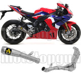 Système D'Échappement Complet Non Catalysé Et Sans Homologation Acoustique Pro-Race Titanium Titanium - Arrow Special Parts Compatible Avec Honda Cbr 1000 Rr - R (2020-2023)