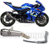 Système D'Échappement Complet Non Catalysé Et Sans Homologation Acoustique Pro-Race Titanium Titanium - Arrow Special Parts Compatible Avec Suzuki Gsx-R 1000 (2017-2020)