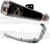 Système D'Échappement Complet Non Catalysé Et Sans Homologation Acoustique Pro-Race Nichrom Noir Acier - Arrow Special Parts Compatible Avec Honda Cb 650 R (2019-2023)