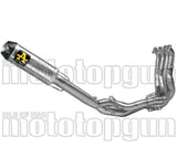 Système D'Échappement Complet Non Catalysé Et Sans Homologation Acoustique Indy-Race Competition Sbk Full Titanium Carbon - Arrow Special Parts Compatible Avec Kawasaki Zx 10Rr (2021-2024)