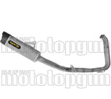 Système D'Échappement Complet Non Catalysé Et Sans Homologation Acoustique Indy-Race Evo Competition Titanium Embout Carby - Arrow Special Parts Compatible Avec Suzuki Gsx 8R (2024-2026)