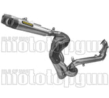 Système D'Échappement Complet Non Catalysé Et Sans Homologation Acoustique Indy-Race Competition Evo Titanium Embout Carby - Arrow Special Parts Compatible Avec Ducati Panigale V2 (2020-2024)