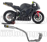 Système D'Échappement Complet Non Catalysé Et Sans Homologation Acoustique Indy-Race Competition Titanium Embout Carby - Arrow Special Parts Compatible Avec Honda Cbr 600 Rr (2025-2026)