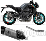 Système D'Échappement Complet Non Catalysé Et Sans Homologation Acoustique Pista Full Titanium Carbon - Arrow Special Parts Compatible Avec Yamaha Mt-10 (2022-2024)