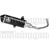 Système D'Échappement Complet Non Catalysé Et Sans Homologation Acoustique Urban Aluminium Noir Embout Acier - Arrow Special Parts Compatible Avec Honda Adv 350 (2025-2026)