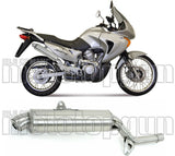 Échappement Sans Homologation Sonore Paris Dacar Acier Acier - Arrow Special Parts Compatible Avec Honda Xl 600 V Transalp (1987-1997)