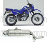 Échappement Sans Homologation Sonore Paris Dacar Acier Acier - Arrow Special Parts Compatible Avec Yamaha Xt 600 E (1990-1994)