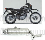 Échappement Sans Homologation Sonore Paris Dacar Acier Acier - Arrow Special Parts Compatible Avec Yamaha Xt 600 E (1995-2001)