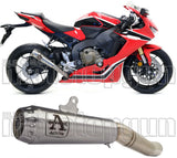 Échappement Sans Homologation Sonore Pro-Race Titanium Titanium - Arrow Special Parts Compatible Avec Honda Cbr 1000 Rr (2017-2019)