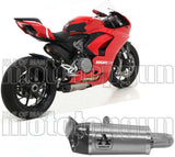 Échappement Sans Homologation Sonore Works Titanium Carbon - Arrow Special Parts Compatible Avec Ducati Streetfighter V2 (2022-2024)