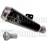 Échappement Sans Homologation Sonore Pro-Race Nichrom Noir Acier - Arrow Special Parts Compatible Avec Suzuki Gsx-R 1000 R (2017-2020)