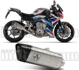Échappement Sans Homologation Sonore Pista Titanium Carbon - Arrow Special Parts Compatible Avec Bmw S 1000 Rr (2019-2024)