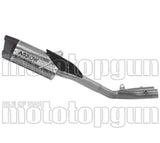 Échappement Sans Homologation Sonore Indy-Race Evo Titanium Carbon - Arrow Special Parts Compatible Avec Honda Mt-10 (2022-2024)