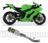 Échappement Sans Homologation Sonore Indy-Race Titanium Titanium - Arrow Special Parts Compatible Avec Kawasaki Zx-10R (2021-2024)
