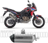 Échappement Sans Homologation Sonore Sonora Titanium Carbon - Arrow Special Parts Compatible Avec Honda Crf 1100 L Africa Twin (2024-2026)