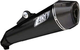Échappement Sans Homologation Sonore Conical Acier Noir Embout Carbon - Zard Compatible Avec Bmw R 1200 (2011-2013)