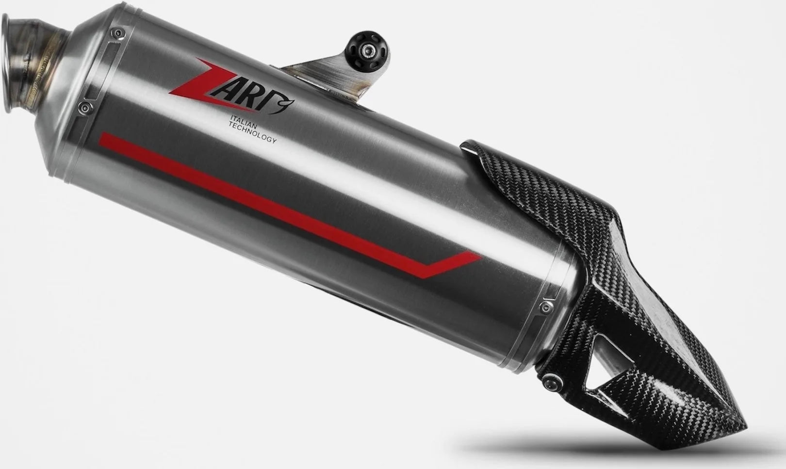 Échappement Sans Homologation Sonore Sabbia Acier - Zard Compatible Avec Aprilia Tuareg 660 (2022-2023)
