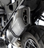 Échappement Sans Homologation Sonore Penta Aluminium Noir Embout Carbon - Zard Compatible Avec Bmw R 1200 Gs (2004-2009)