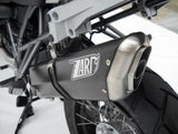 Échappement Sans Homologation Sonore Penta Aluminium Noir - Zard Compatible Avec Bmw R 1200 Gs (2004-2009)